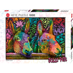 Puzzle 1000 pièces - Donkey...
