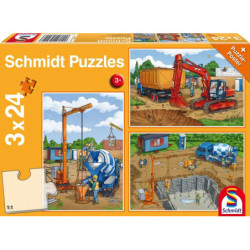 Puzzle 3x24 pièces - Sur le...