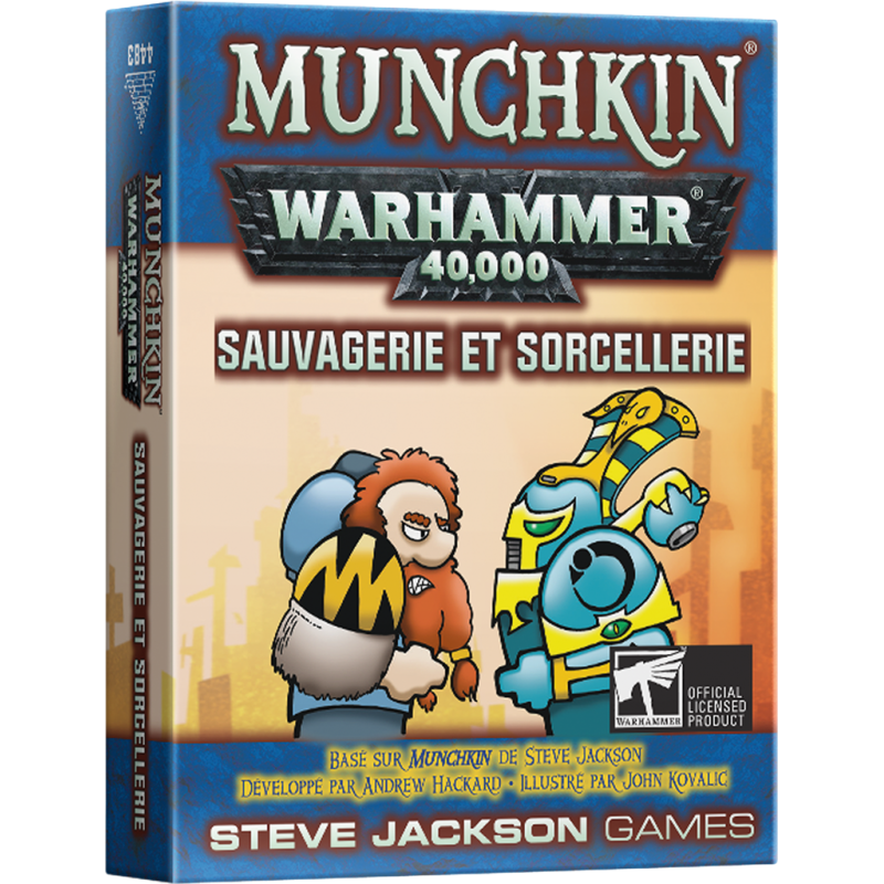 Munchkin Warhammer 40,000: Sauvagerie et Sorcellerie (Extension)