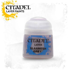 Pot de peinture Layer Slaanesh Grey 12ml 22-12 - Citadel