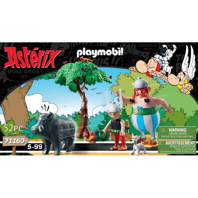 Astérix : La chasse au sanglier - Playmobil - 71160